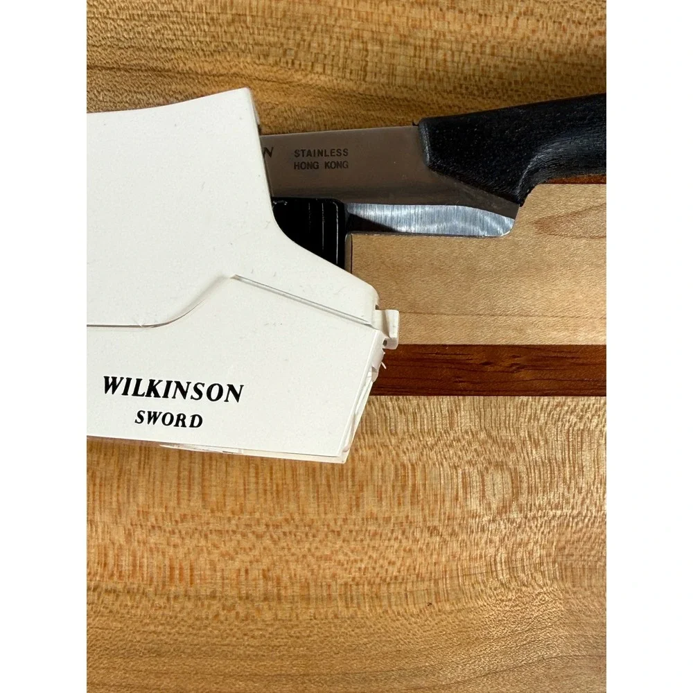 Wilkinson Sword Self-Sharpening Utility Knife Stainless Steel Vintage with Case